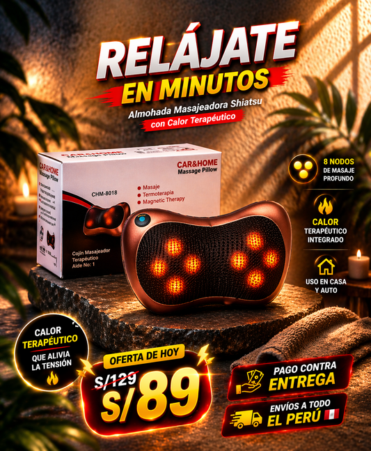 ALMOHADA MASAJEADORA