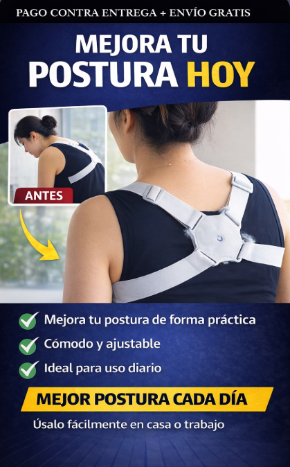 CORRECTOR DE POSTURA CON SENSOR