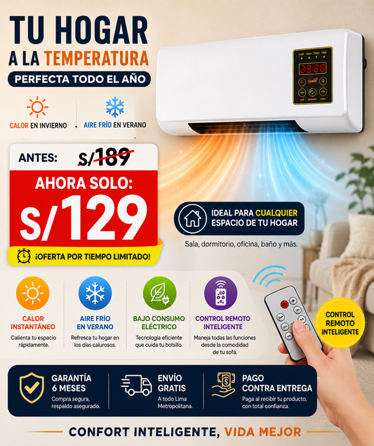 Aire Acondicionado 2 En 1 I TPOWER™