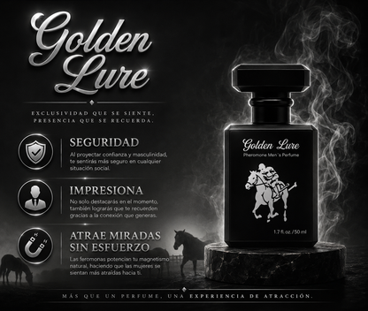 GOLDEN LURE - PERFUME CON FEROMONAS PARA HOMBRES